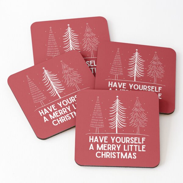Item preview, Merry Little Christmas Trees - Red designed and sold by BrownsGeneral.