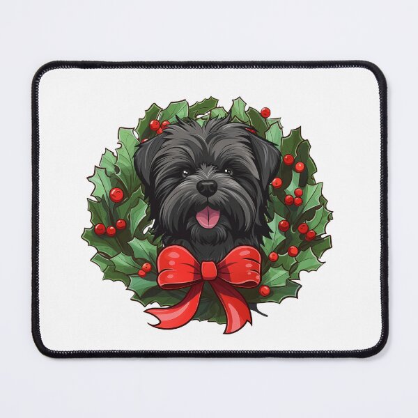 Item preview, Affenpinscher - Christmas Wreath Dog designed and sold by wotsthis.