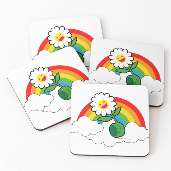 Item preview, Flower on rainbow designed and sold by brineB.