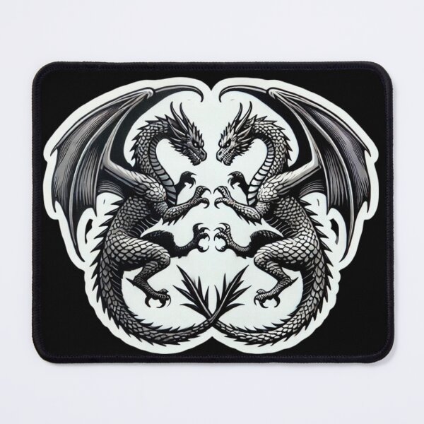 Item preview, Twin Dragons  designed and sold by PinUpPizzazz.