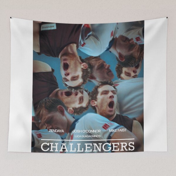 Item preview, Challengers Movie Poster - Zendaya, Josh O'Connor, Mike Faist designed and sold by binkstoma.
