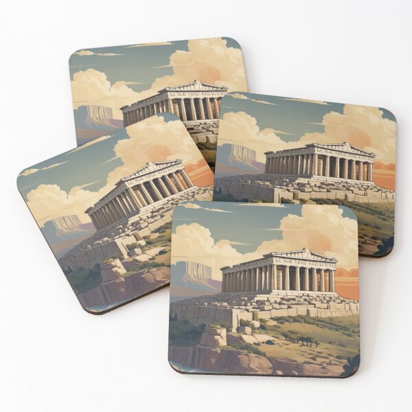 Item preview, 137 Parthenon Poster Design designed and sold by Alexis Art Collection.