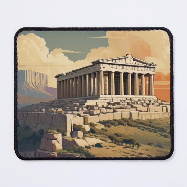 Item preview, 137 Parthenon Poster Design designed and sold by Alexis Art Collection.