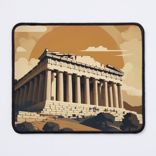 Item preview, 138 Parthenon Poster Design designed and sold by Alexis Art Collection.