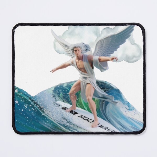 Item preview, Heavenly Archangel Surfing in Heaven designed and sold by DivineHaven.