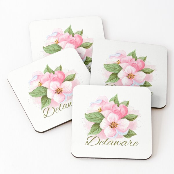 Item preview, Delaware State Flower Peach Blossom Classic T-shirt Sticker designed and sold by ThinkNature!.