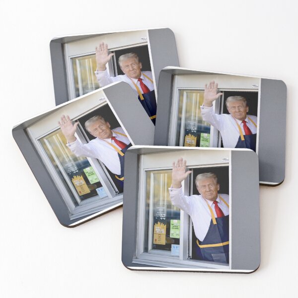 Item preview, Trump McDonalds Meme designed and sold by ArtInventor.