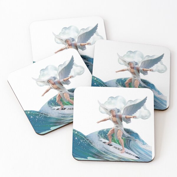 Item preview, Heavenly Archangel Surfing in Heaven designed and sold by DivineHaven.