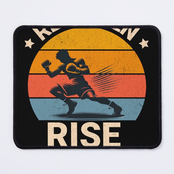 Item preview, Real Men Rise Strong | Motivational Boxer T-Shirt for Men | Vintage Design Symbolizing Strength and Determination designed and sold by tennsuicom.