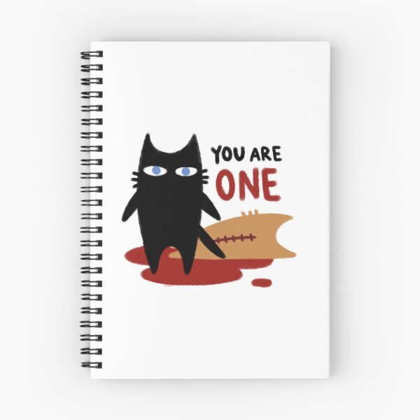 Item preview, furtoon series: the substance black cat and orange cat as elisabeth sparkle and sue you are one designed and sold by Kyna Arts.