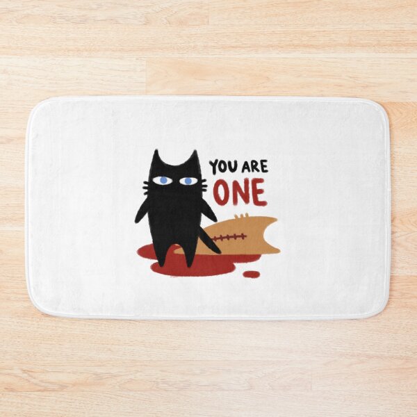 Item preview, furtoon series: the substance black cat and orange cat as elisabeth sparkle and sue you are one designed and sold by Kyna Arts.