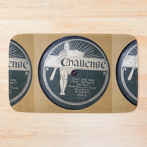 Artikelvorschau, Art Deco, PAGAN LOVE SONG, Challenge, 78 U/min Plattenlabel, 1929 entworfen und verkauft von Vintaged.