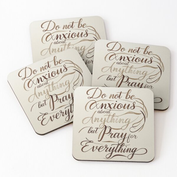 Item preview, 001 Do Not Be Anxious designed and sold by Alexis Art Collection.