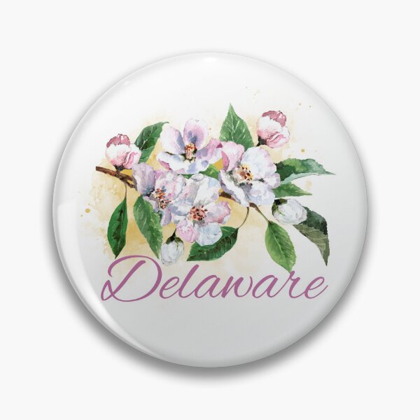 Item preview, Delaware State Flower Peach Blossom Classic T-shirt Sticker designed and sold by ThinkNature!.