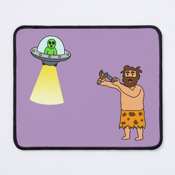 Item preview, Caveman vs Alien designed and sold by chyneyee.