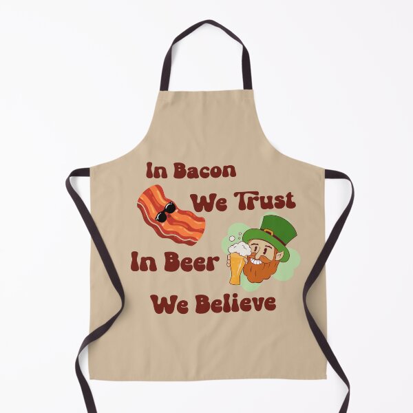 Item preview, In Bacon We Trust - In Beer We Believe TD017 designed and sold by R-Marc-Designs.