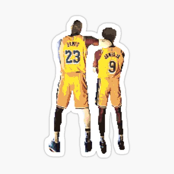 Artikel-Vorschau von LeBron und Bronny James, designt und verkauft von pixelsports2.