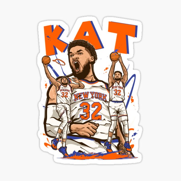 Item preview, Karl-Anthony Towns KAT New York Cartoon designed and sold by RatTrapTees.