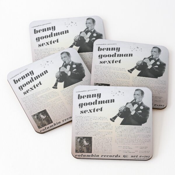 Item preview, Benny,Sextet,  78 RPM cover, jazz, swing, clarinet, Charlie Christian designed and sold by Vintaged.