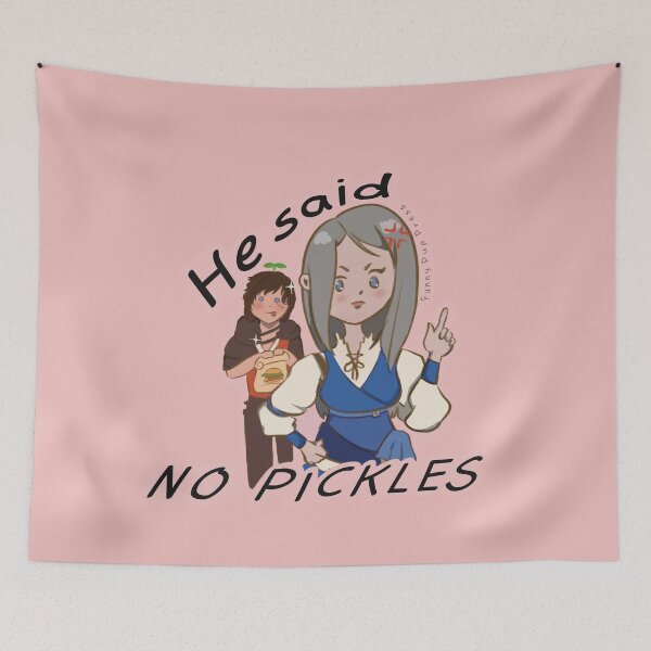 Item preview, He Said NO PICKLES designed and sold by Funny-Pup-Press.