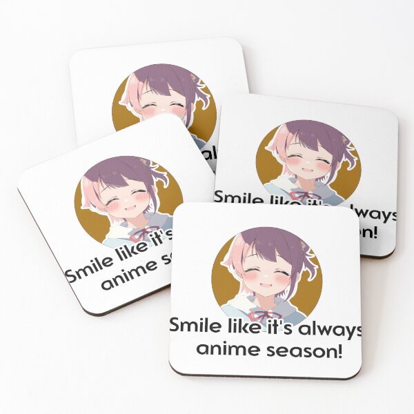 Item preview, Smile like its always anime season! designed and sold by K0mi.