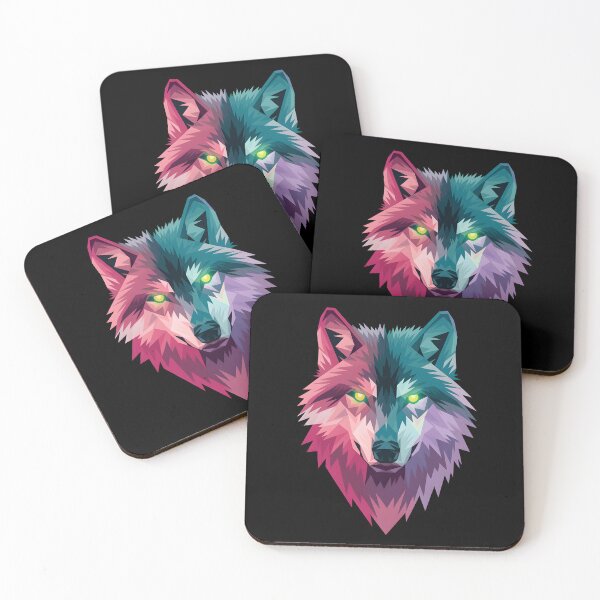 Item preview, Low-Poly Dire Wolf designed and sold by Wegetees.