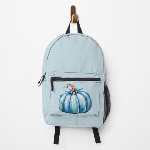 Item preview, watercolor blue pumpkin designed and sold by EmeraldeaArt.