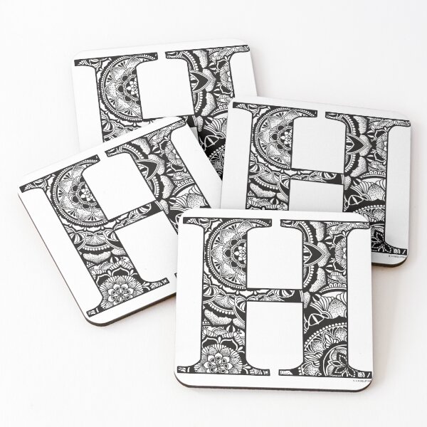 Item preview, Mandala Letter Capital H designed and sold by Shaseldine.