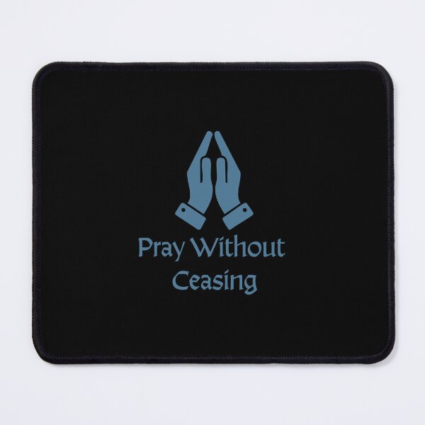 Item preview, Pray Without Ceasing- Christian designed and sold by CrossCrafted.