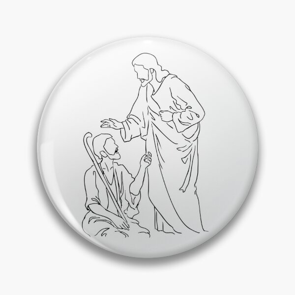 Item preview, Mark 10:46-52 | Jesus Heals a Man Born Blind designed and sold by shopfindingbeni.