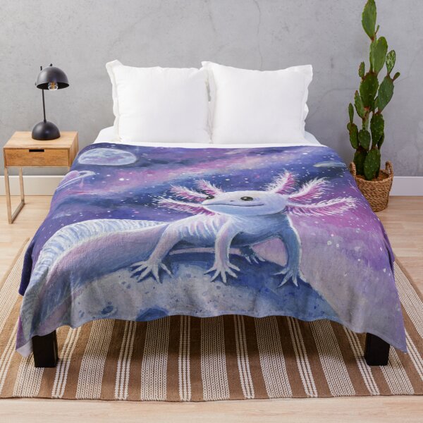 Item preview, Axolotl in Space designed and sold by Olga Shvartsur.