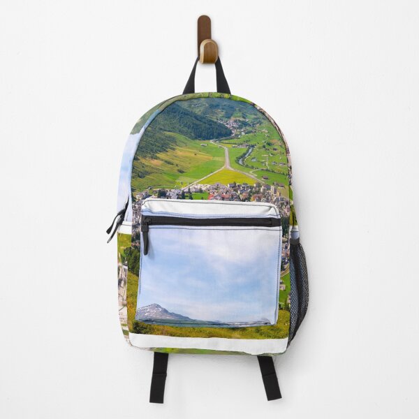 Item preview, Beautiful Panoramic View From Overhead Cable Car over New and Old Cityscape designed and sold by Mats Silvan.