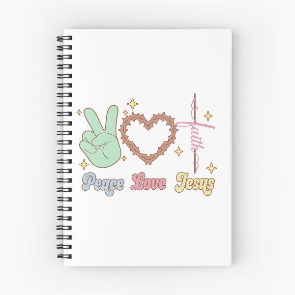 Item preview, Peace Love Jesus designed and sold by Redeemed365.
