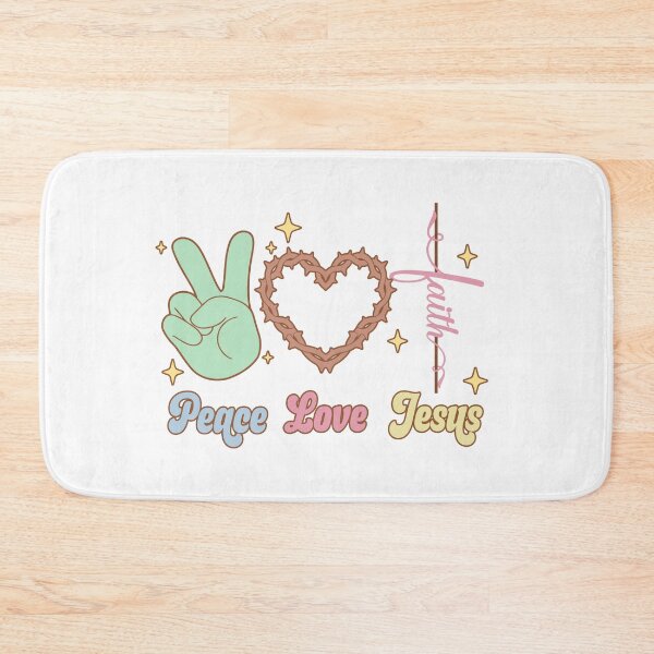 Item preview, Peace Love Jesus designed and sold by Redeemed365.