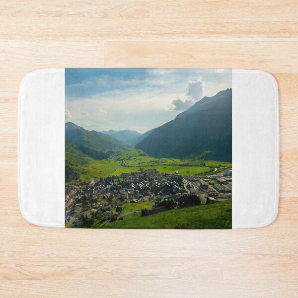 Item preview, Beautiful Panoramic View over Old Cityscape and Golf Course with Mountainscape designed and sold by Mats Silvan.