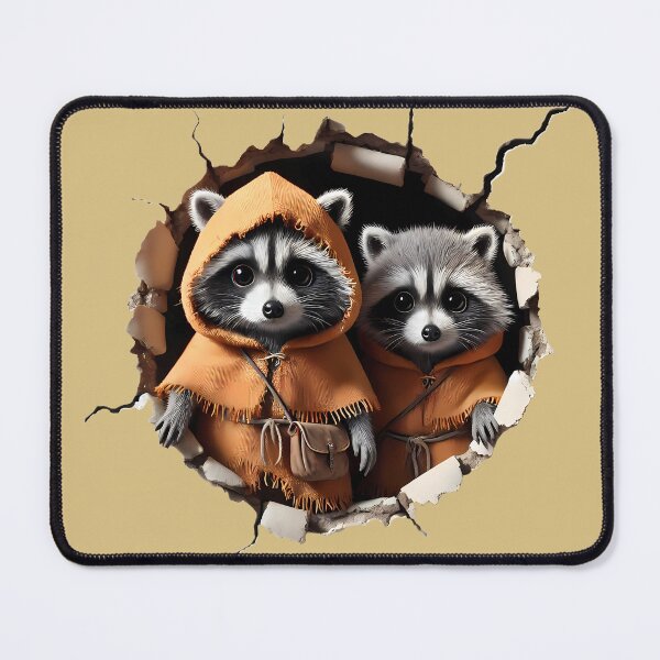 Item preview, Mischievous Raccoons designed and sold by Astralia.
