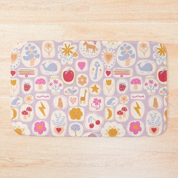 Item preview, Favourite things cute quirky pattern designed and sold by SaryandSaff.