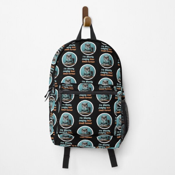 Item preview, Executive OWL, Funny Corporate Quotes - I'm Silently Judging Your Email Format designed and sold by Ridiculam Toga.