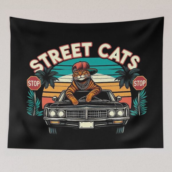 Item preview, Street Cats designed and sold by Myra365Art.