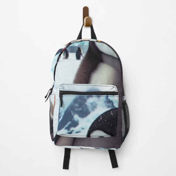 Item preview, Penguine Eating Icecream in snowy mountains designed and sold by kharatsuchita.