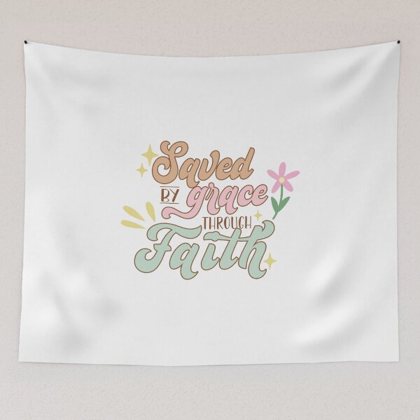 Item preview, Saved By Grace Through Faith designed and sold by Redeemed365.