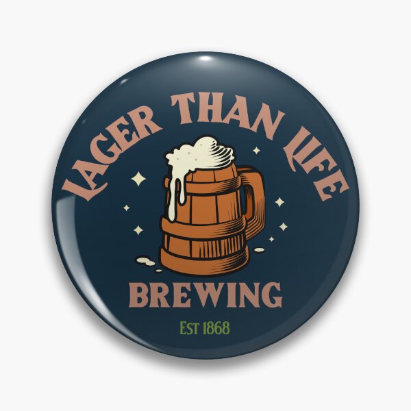 Item preview, Lager Than Life Brewing BR015 designed and sold by R-Marc-Designs.