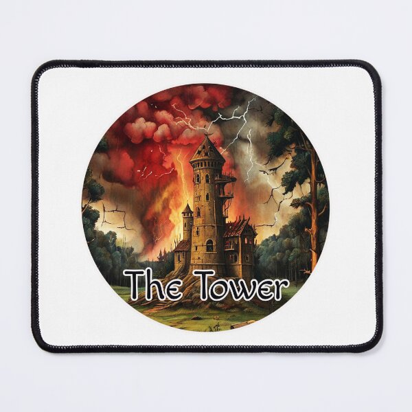 Item preview, Major Arcana Tarot Cards - The Tower Card designed and sold by Pixel Waite.