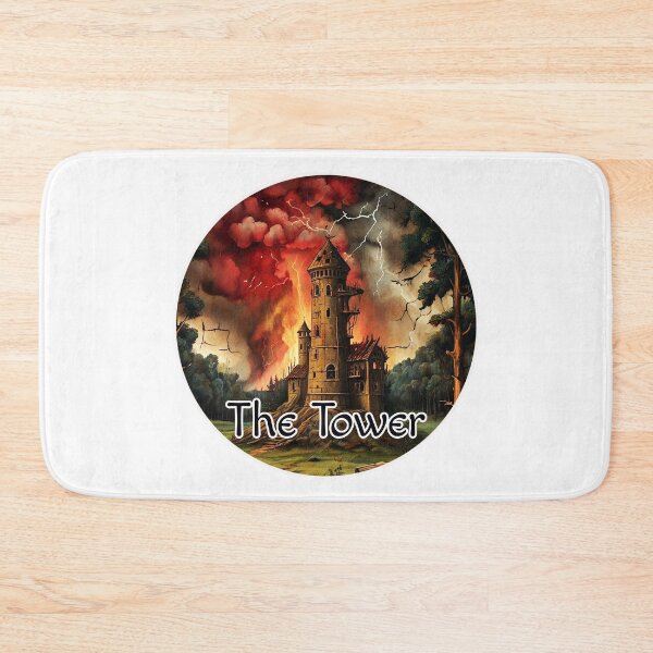Item preview, Major Arcana Tarot Cards - The Tower Card designed and sold by Pixel Waite.