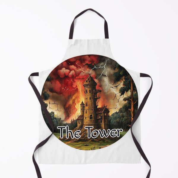 Item preview, Major Arcana Tarot Cards - The Tower Card designed and sold by Pixel Waite.