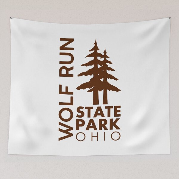 Item preview, Wolf Run State Park Ohio Pines designed and sold by bivenart.