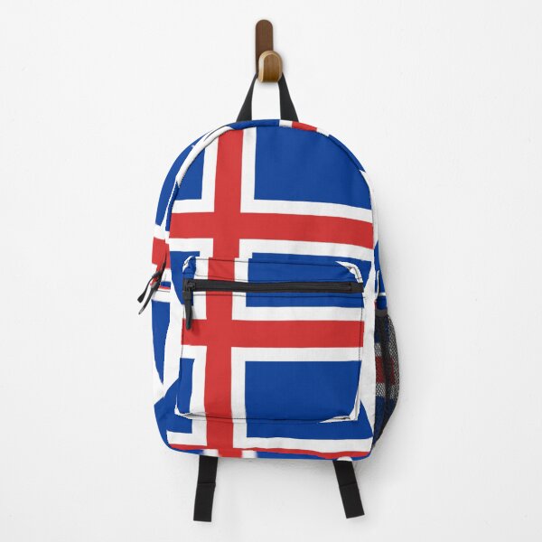 Item preview, Iceland Flag Round designed and sold by MoonElite.