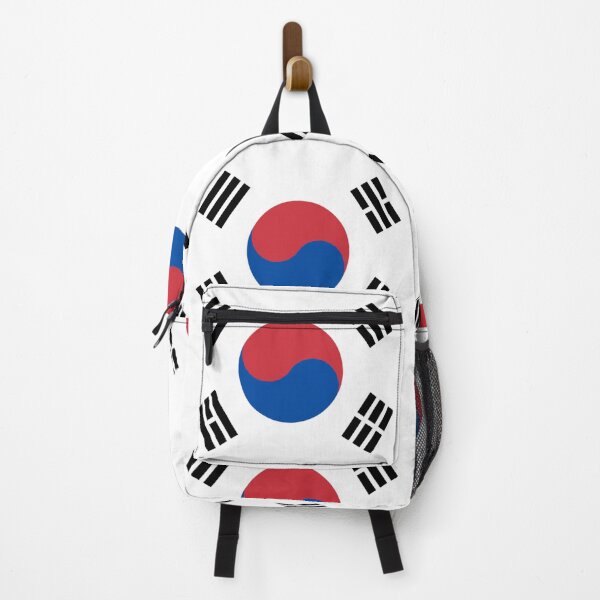 Item preview, South Korea Flag Round designed and sold by MoonElite.