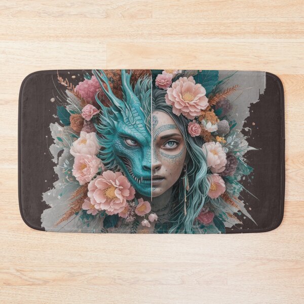 Item preview, split face in half between queen and monster with motivation sentencess designed and sold by RAZ1995.