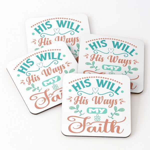 Item preview, His Will His Ways My Faith designed and sold by Redeemed365.